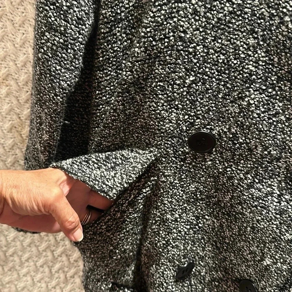 Free People Black womens Tweed Boucle Fall Jacket Small Petite
Belted - Picture 4 of 9